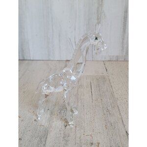 Swarovski baby giraffe Crystal collectible decor mini figure zoo animal